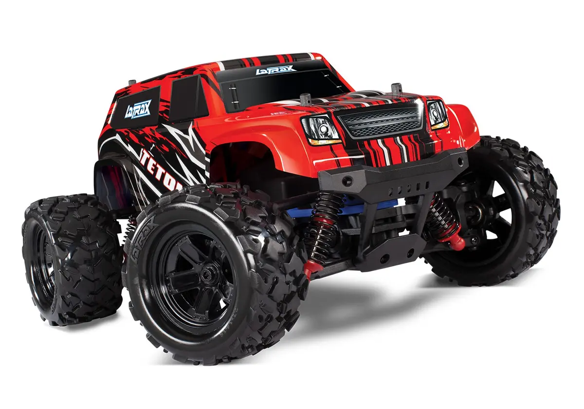 Latrax Teton 1/18 4X4 Monster Truck Rtr, Red 1