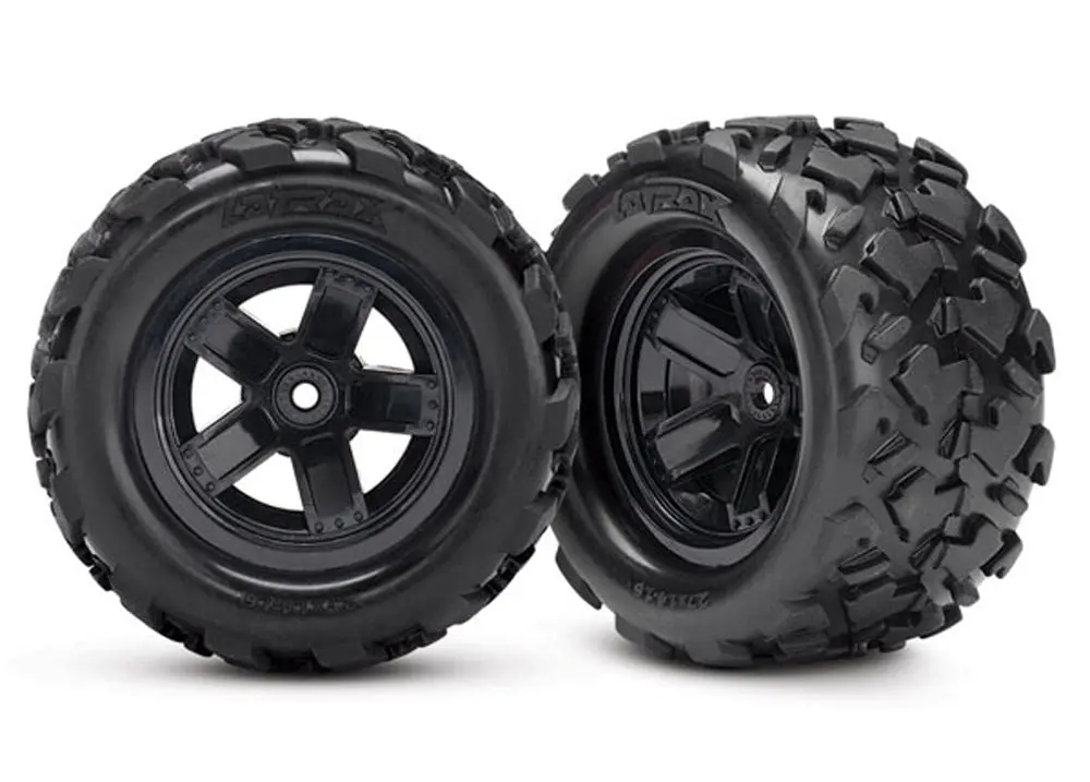 Teton Tires & 5-Spoke Wheels, Pre-Mounted 1