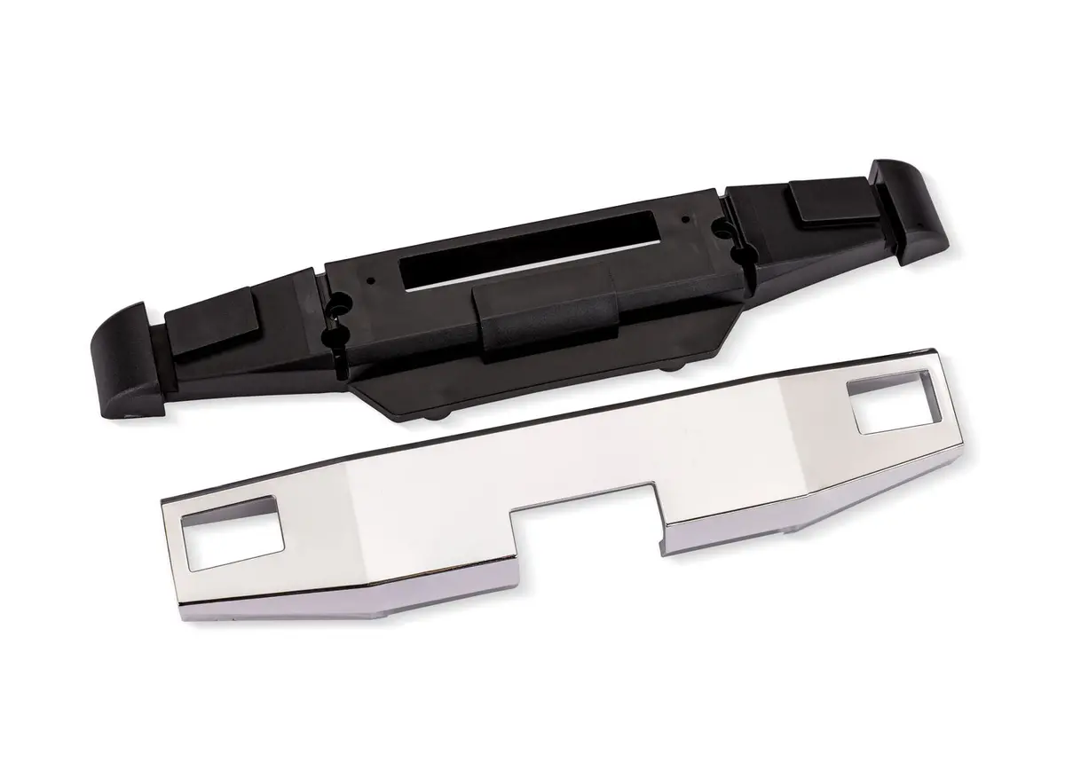 X-Monster 4X4 Bigfoot No. 8 Chrome Front Bumper W/ Support 1