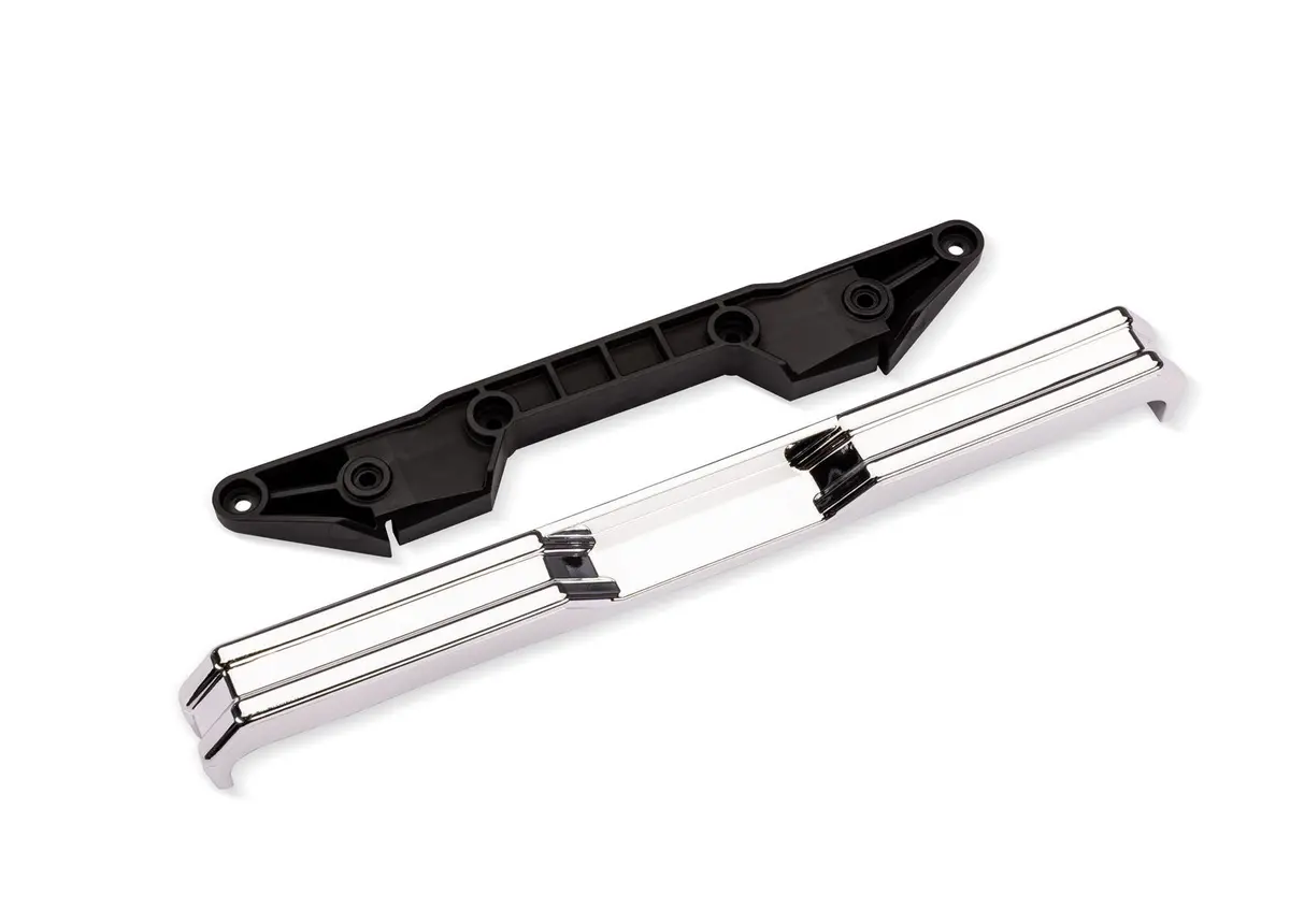 X-Monster 4X4 Bigfoot No. 8 Chrome Rear Bumper W/ Support 1