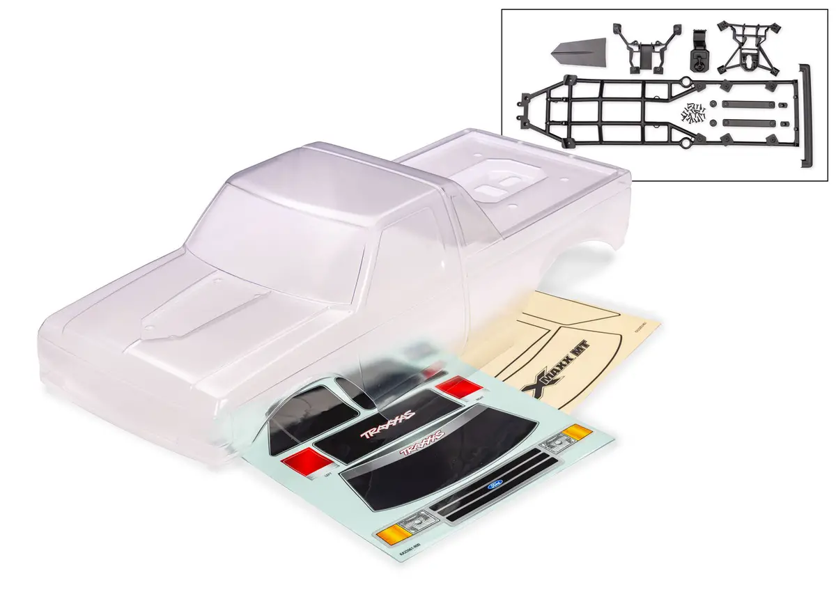 X-Monster Ford F-150 Body, Clear 1