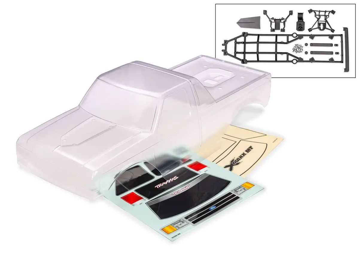 X-Monster Hd Heavy Duty Ford F-150 Body, Clear 1