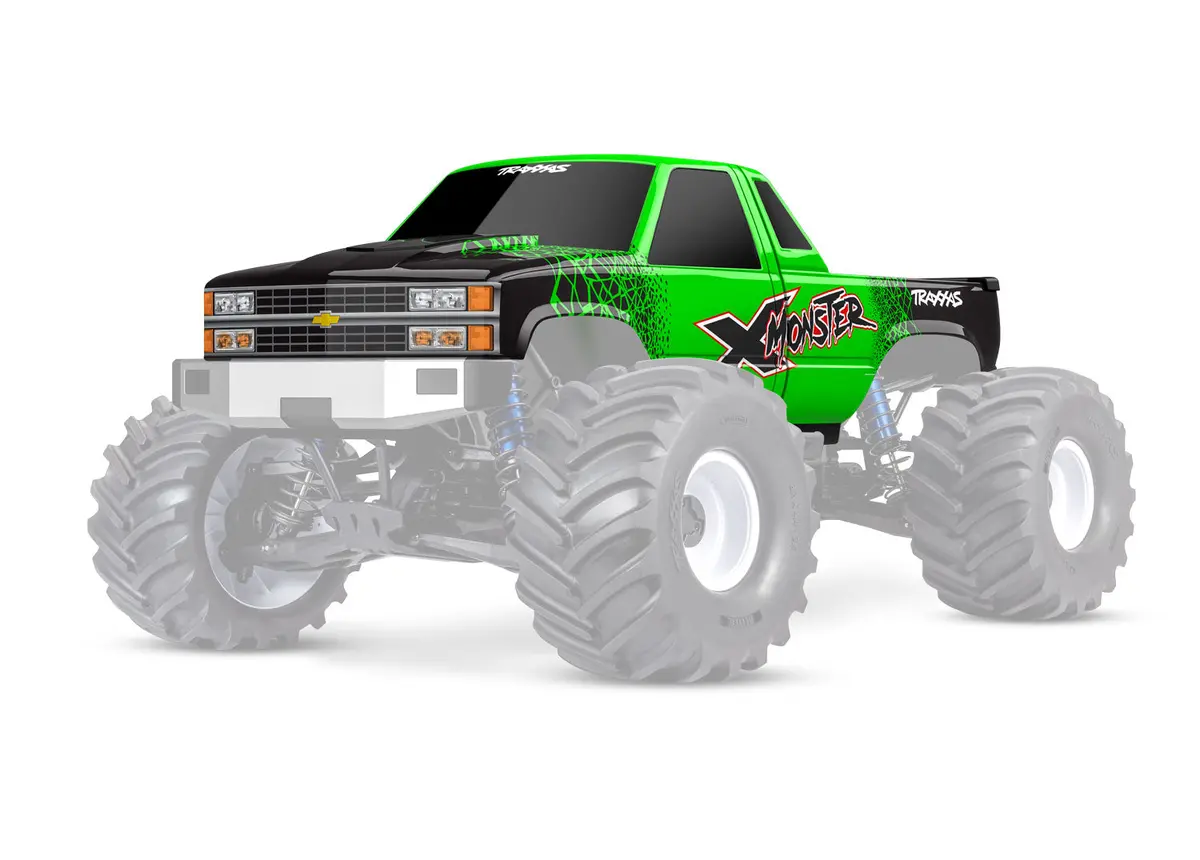 X-Monster 4X4 Chevy Gmt400 Ck Body, Green 1