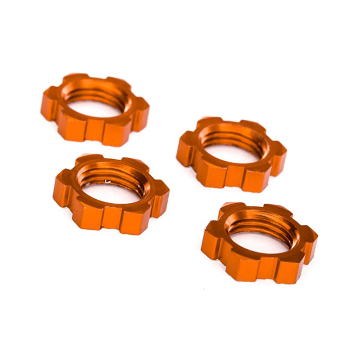 17Mm Splined Wheel Nut, Orange, X-Maxx 1