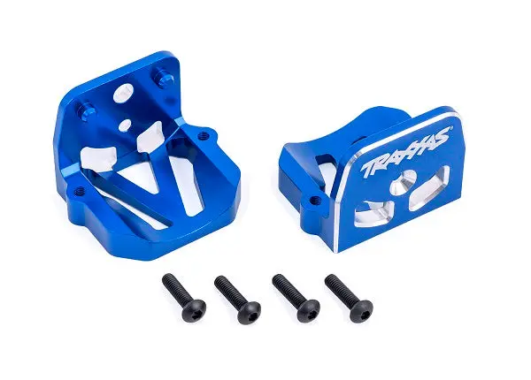 Aluminum Motor Mounts, Front/Rear, Blue 1