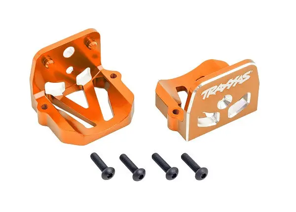 Aluminum Motor Mounts, Front/Rear, Orange 1