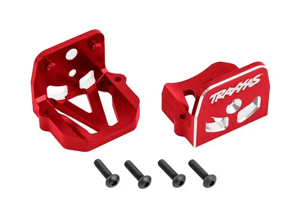 Aluminum Motor Mounts, Front/Rear, Red 1