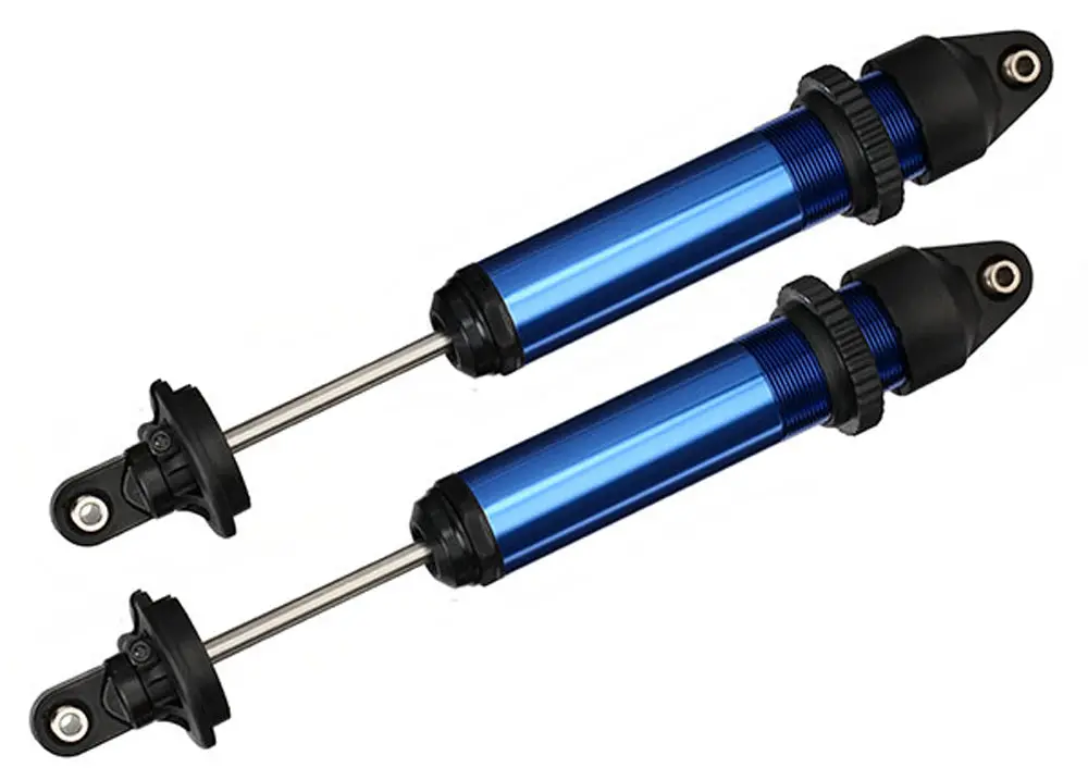 Aluminum Gtx Shocks, Blue, X-Maxx 1