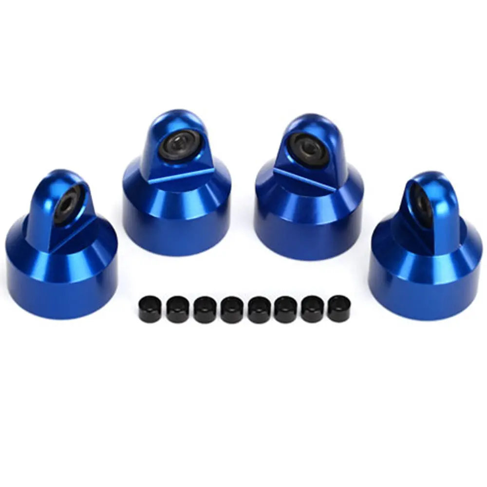 Aluminum Gtx Shock Cap, Blue, X-Maxx 1