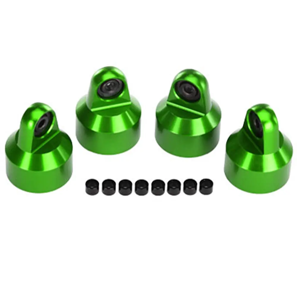 Aluminum Gtx Shock Cap, Green, X-Maxx 1