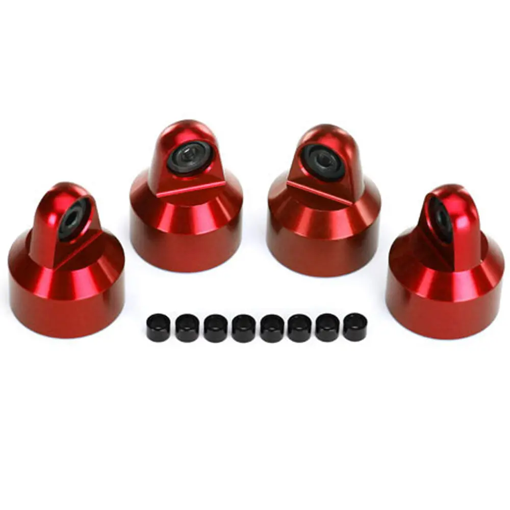 Aluminum Gtx Shock Cap, Red, X-Maxx 1