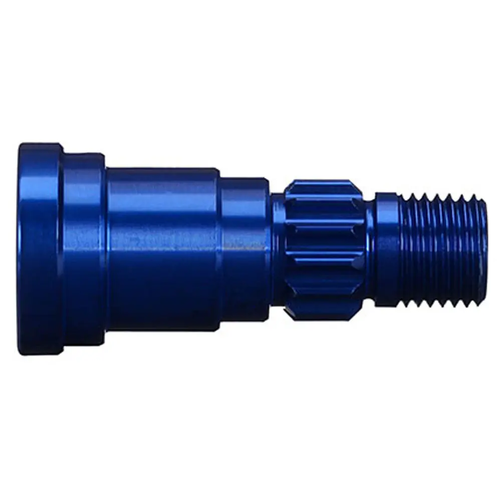 Aluminum Stub Axle, Blue, X-Maxx 1