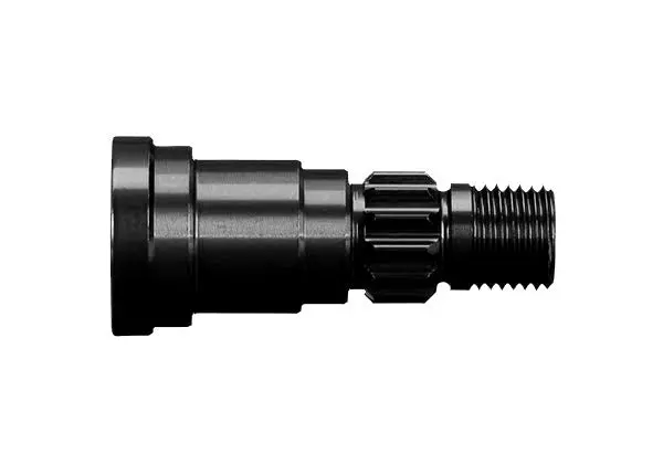 Aluminum Stub Axle, Black, X-Maxx 1