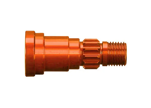 Aluminum Stub Axle, Orange 1