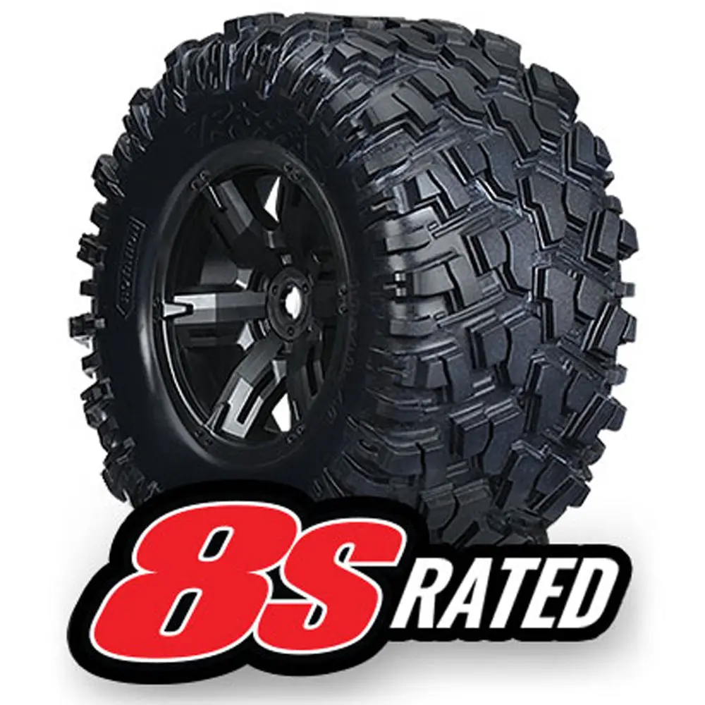 Maxx At Tires, X-Maxx Wheels, Black 1