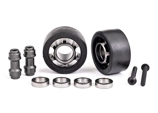 Wheels W/ Wheelie Bar, Axle & Bearings 1
