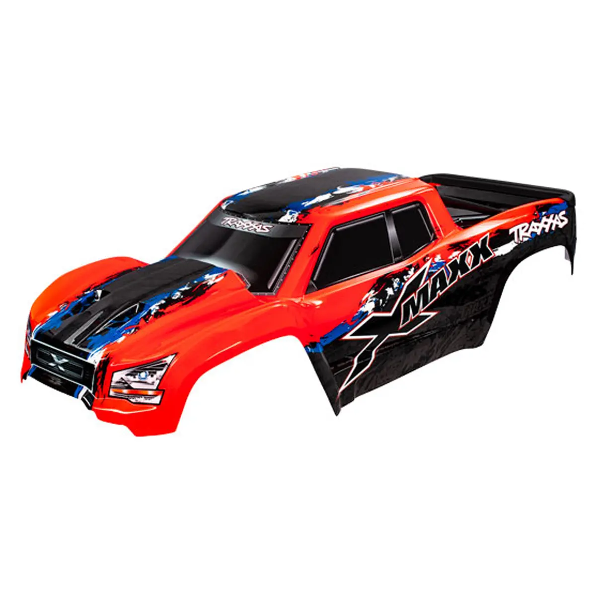 X-Maxx Pre-Cut Body, Assembled, Red 1