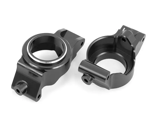 Aluminum Caster Blocks (C-Hubs), Left/Right, Gray 1