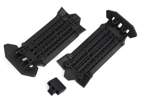 Front & Rear Skid Plates W/ Rubber Impact Cusion 1