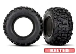 Sledgehammer Belted 4.3/5.7" Tires & Inserts (2) 1