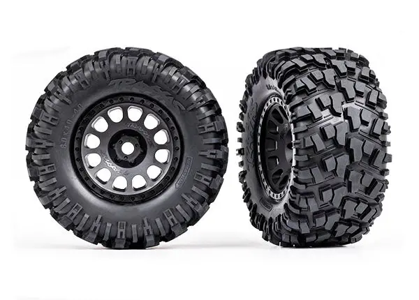 Left & Right 8.0" X 4.0" Tires & Wheels 1