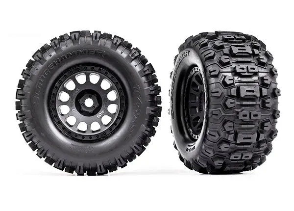 Left & Right 8.4” Tires & Wheels 1