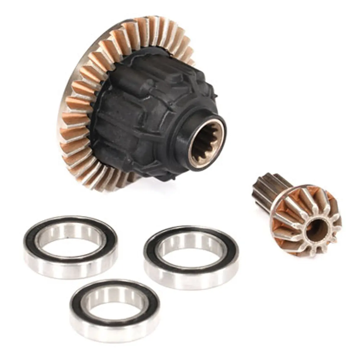 Rear Differential, Complete, Pro-Built, X-Maxx 1