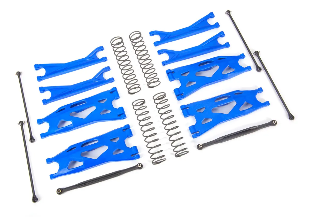 X-Maxx Widemaxx Suspension Kit, Blue 1