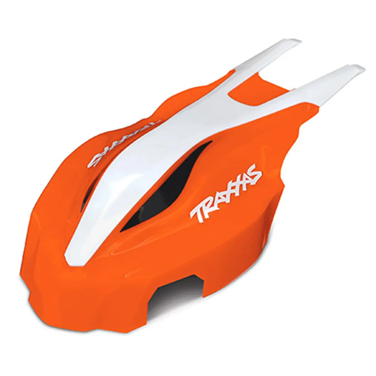 Aton Front Canopy, Orange/White 1