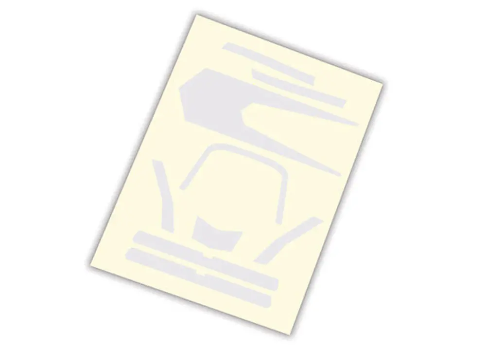 Aton High Visibility Decals, White 1
