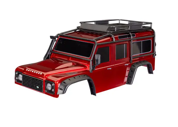 Trx-4 Land Rover Defender Body, Red 1