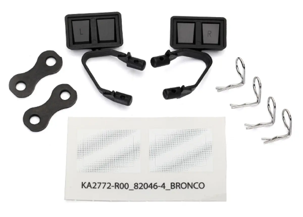 Side Mirrors, Black 1