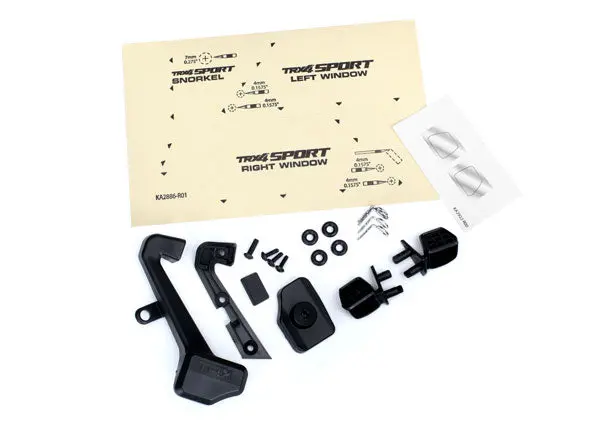 Mirrors, Snorkel & Mounting Hardware 1