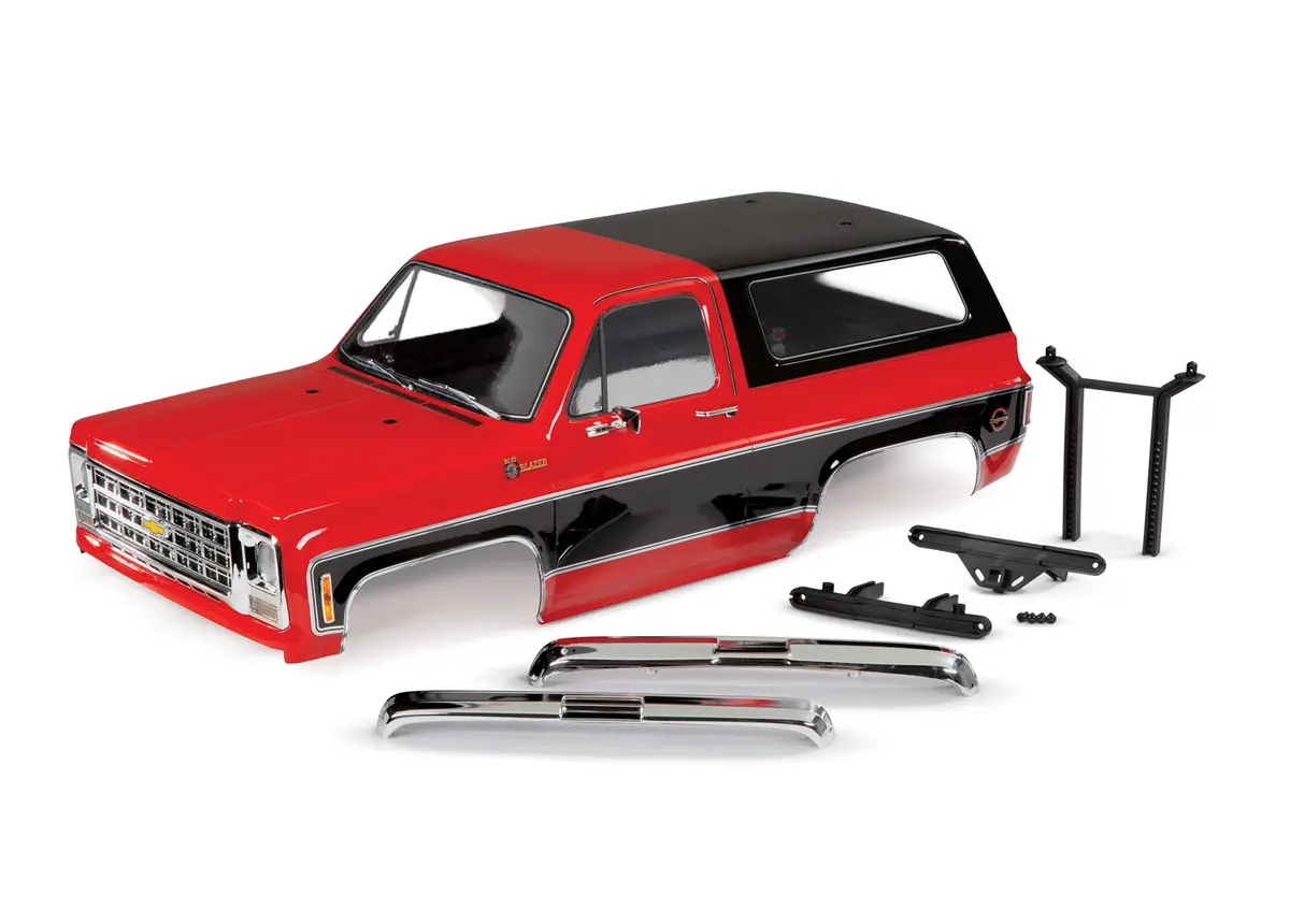 Trx-4 1979 Chevrolet Blazer Complete Body, Red 1