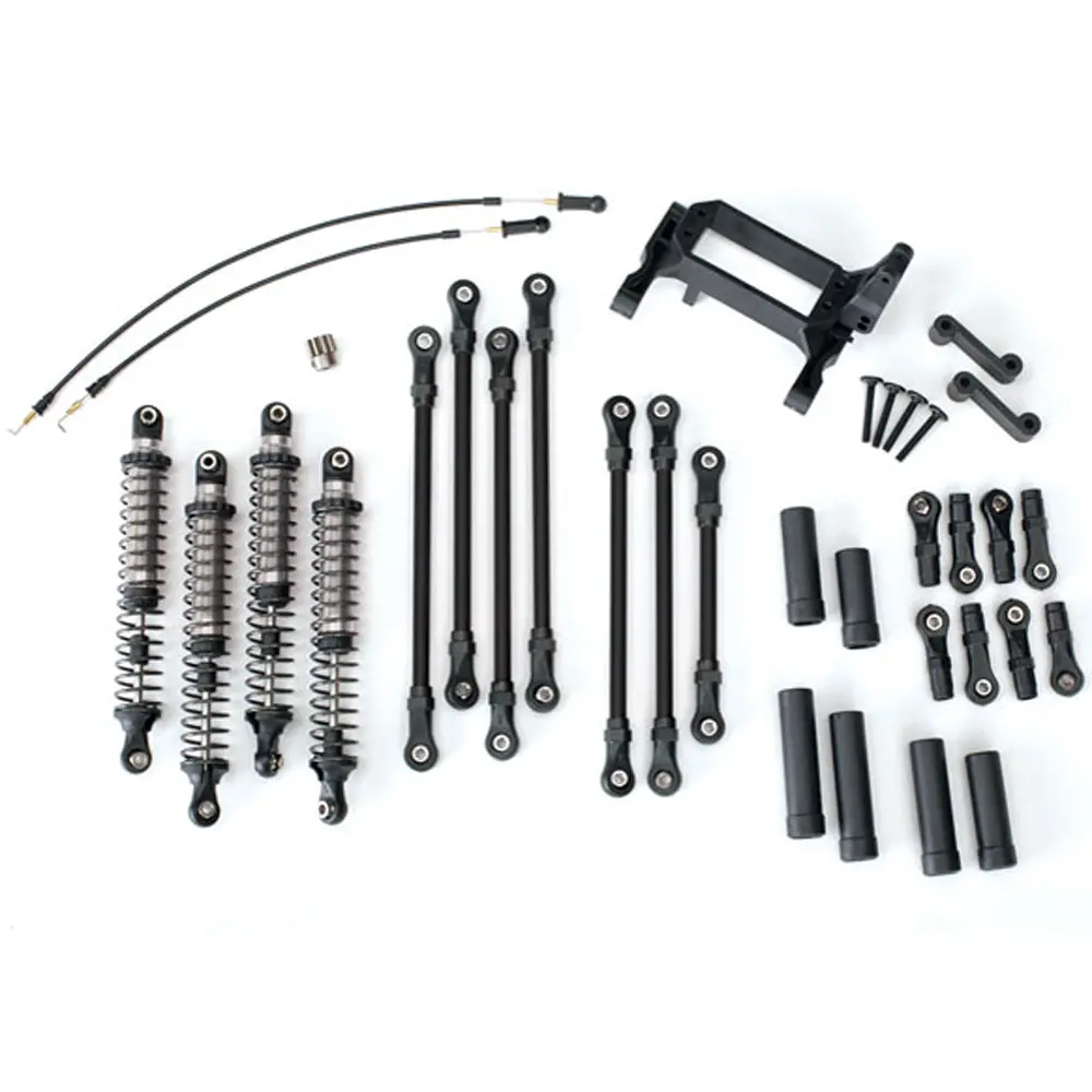 Long Arm Lift Kit, Complete, Silver 1