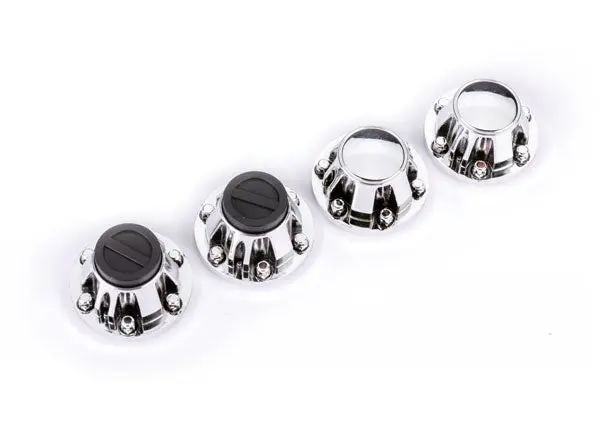 Wheel Center Caps, Chrome 1