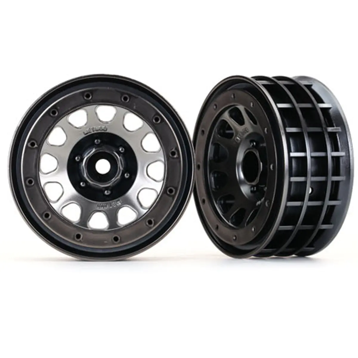 Method 105 2.2" Wheels, Beadlock Style, Blk Chrome 1