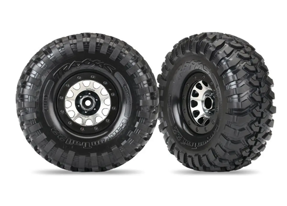 Canyon Trail Tires, Method Wheels, Black Chrome 1