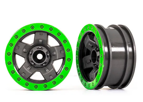 Trx-4 Sport 2.2" Wheels, Green (2) 1
