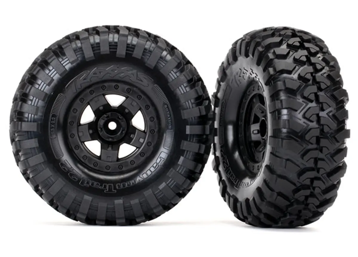 Canyon Trail 2.2 Tires, Trx-4 Sport Wheels, Black 1