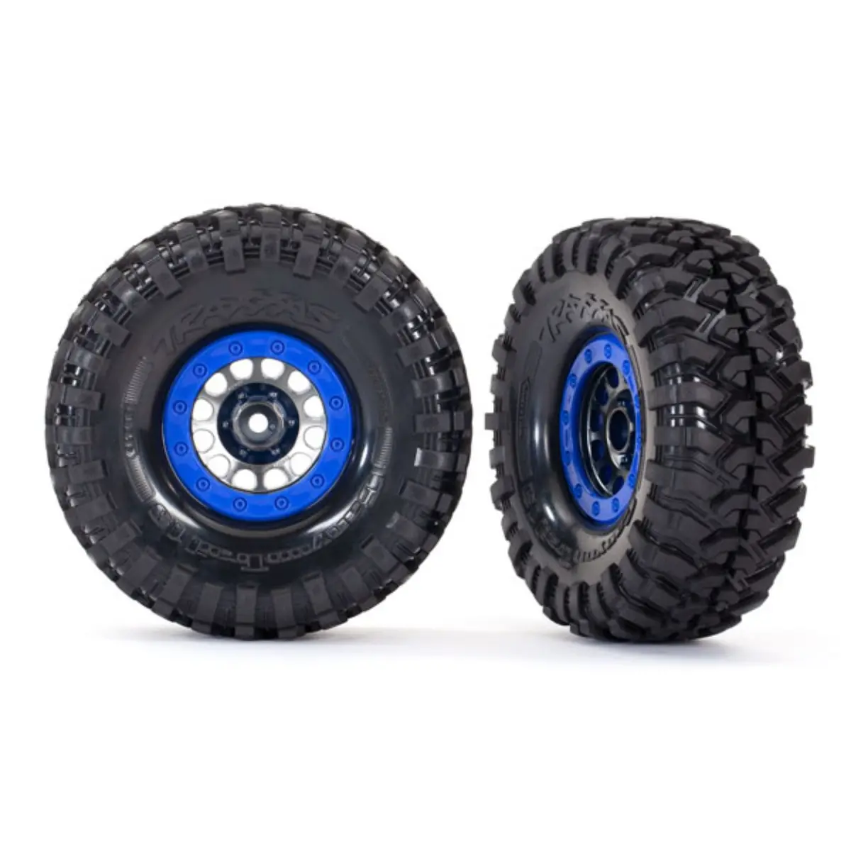 Canyon Trail Tires, 1.9" Wheels, Blue Beadlock 1