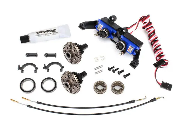 Front & Rear Locking Differential, Servos 1