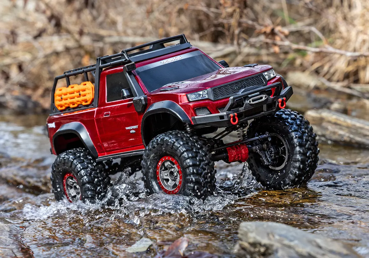 Trx-4 Sport High Trail 1/10 4X4 Crawler Rtr, Red 1