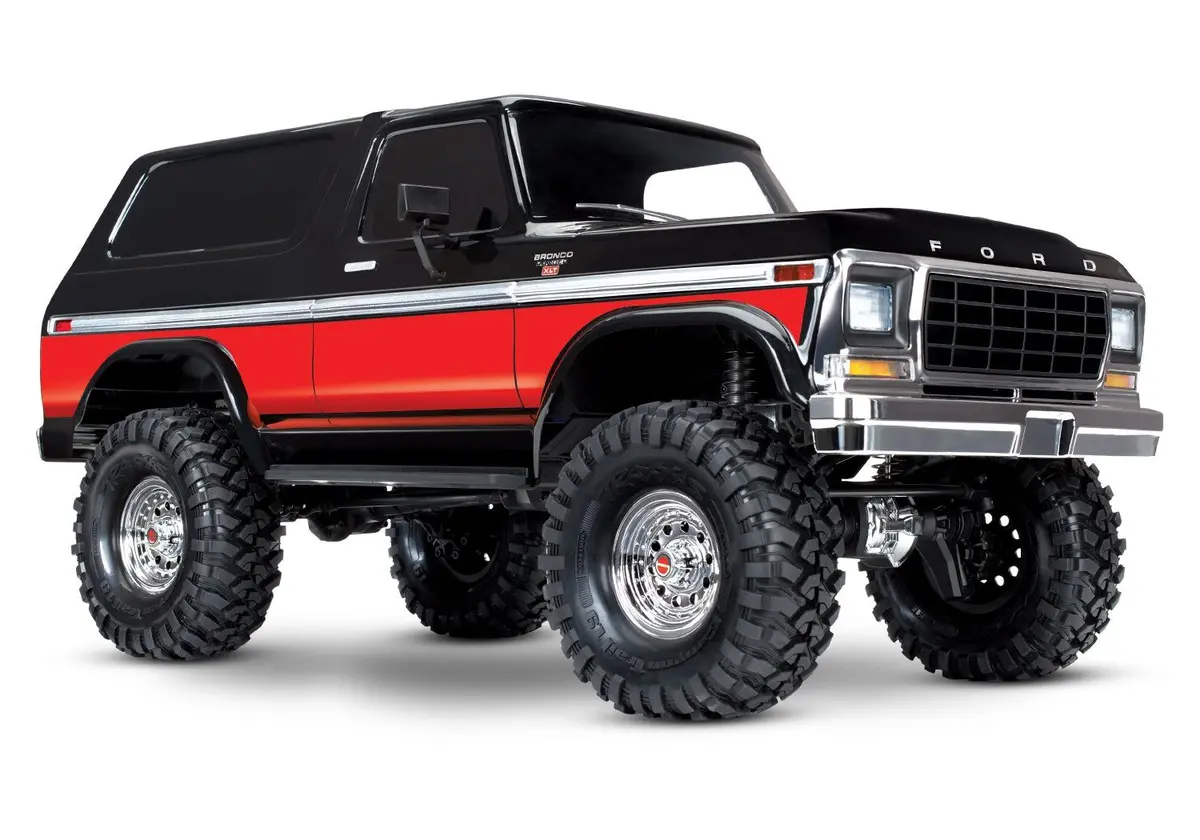 Trx-4 1979 Ford Bronco 1/10 4X4 Crawler Rtr, Red 1