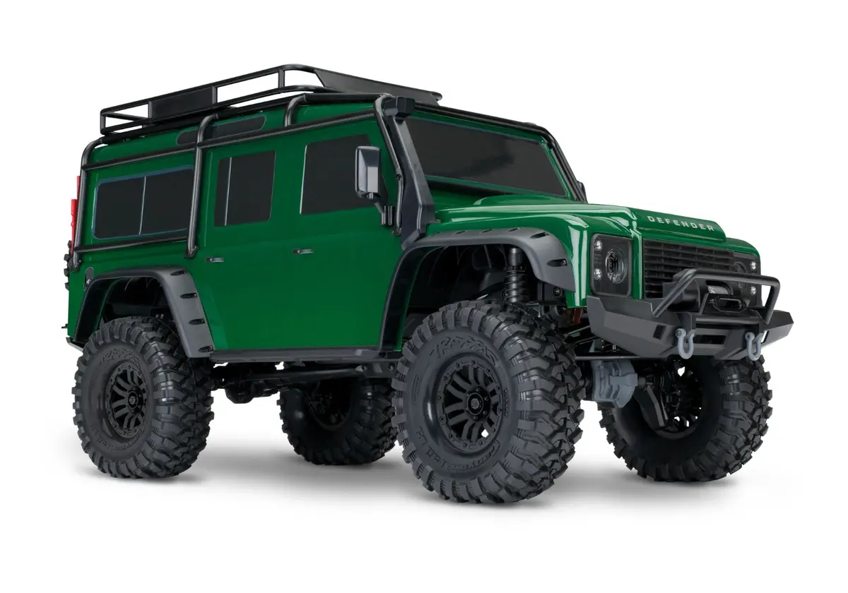 Trx-4 Land Rover Defender 1/10 4X4 Crawler W/ Clipless, Green 1