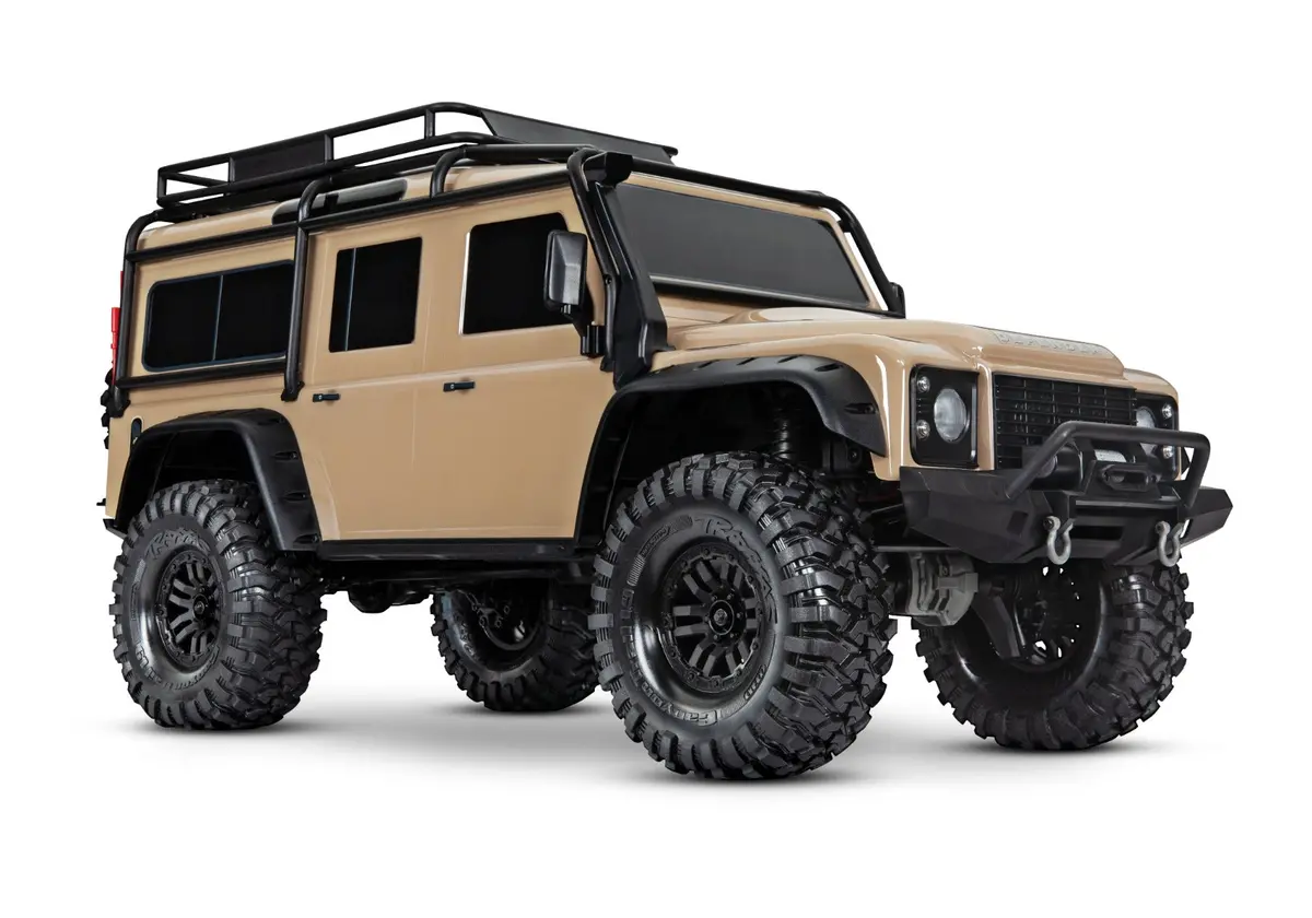 Trx-4 Land Rover Defender 1/10 4X4 Crawler W/ Clipless, Sand 1