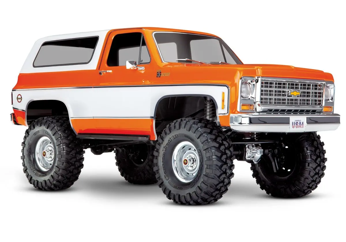 Trx-4 1979 Chevy Blazer 1/10 4X4 Crawler Rtr, Orange 1
