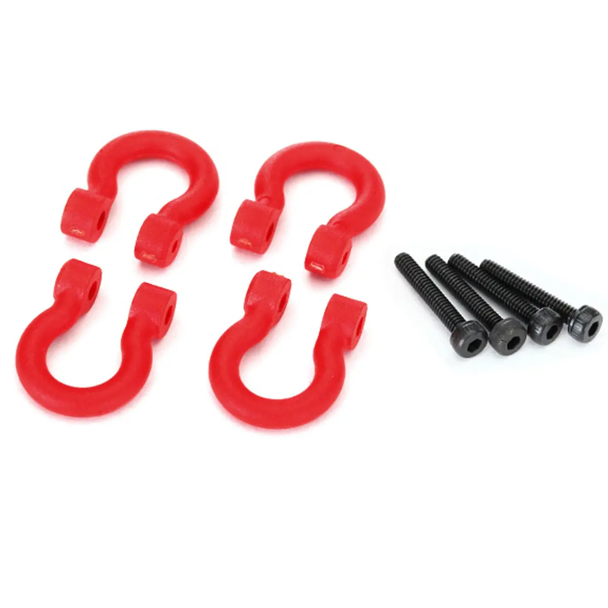 Bumper D Rings, Red & Cap Head Screws 1