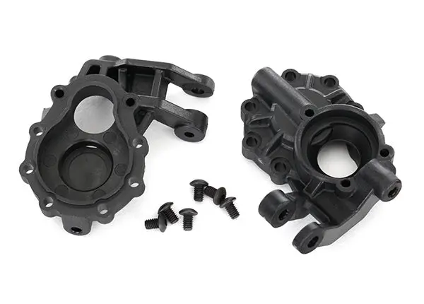 Front  Inner Portal Drive Housing, Black 1