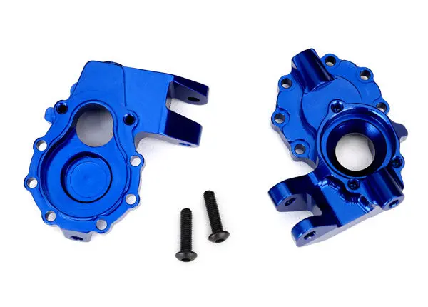 Front Aluminum Inner Portal Drive Housing, Blue 1